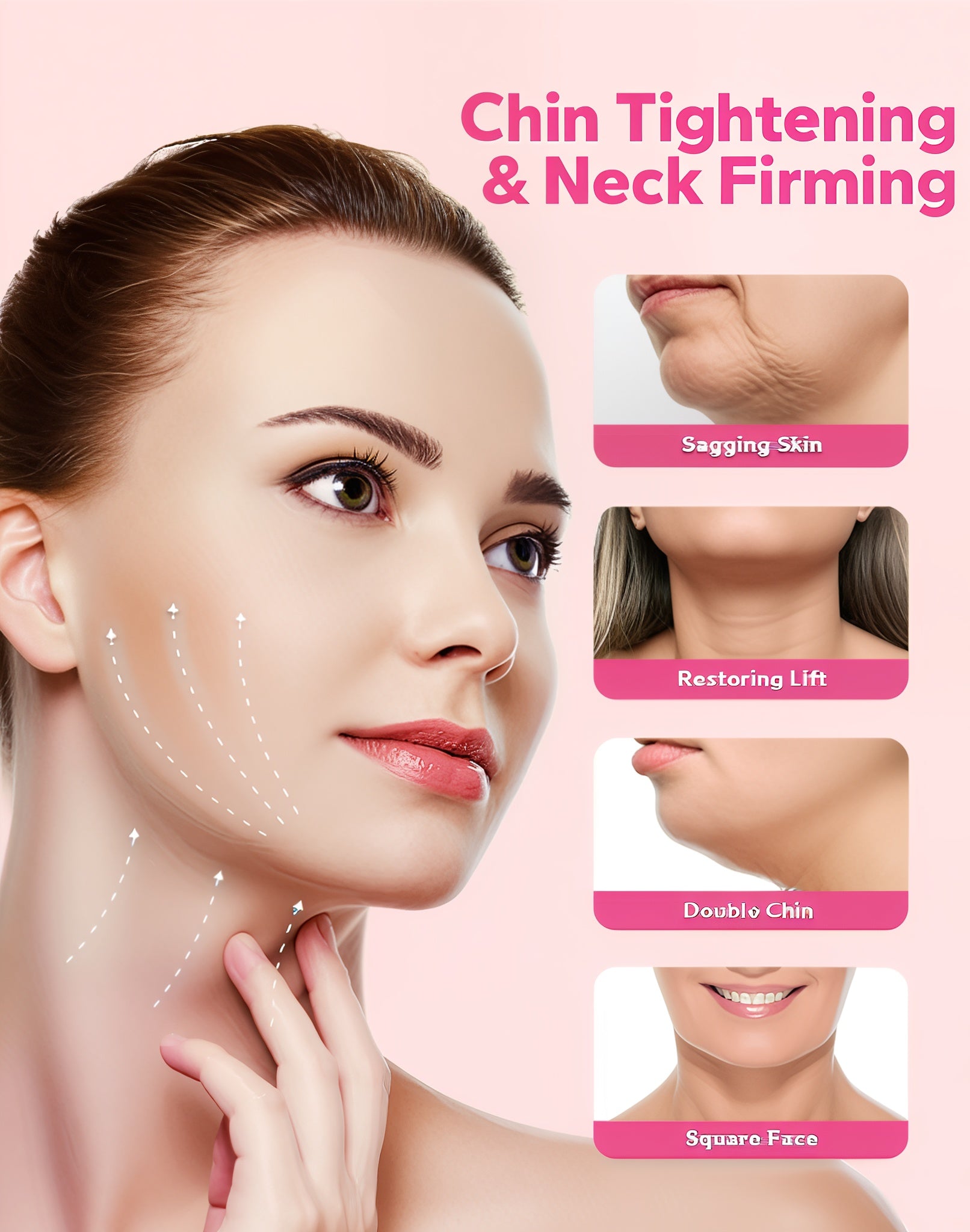 V-Lift Pro™ – V-Line Anti-Double Chin Firming Mask