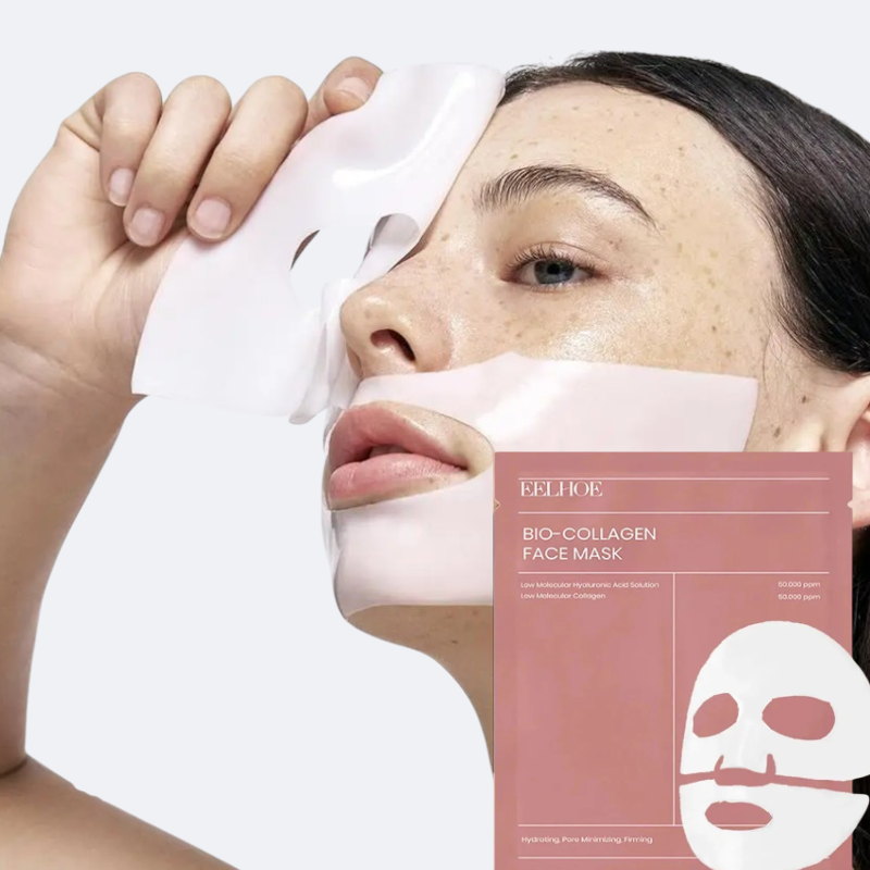 ReviaCollagen™ – Deep Hydrating Collagen Face Mask for Radiant Skin 